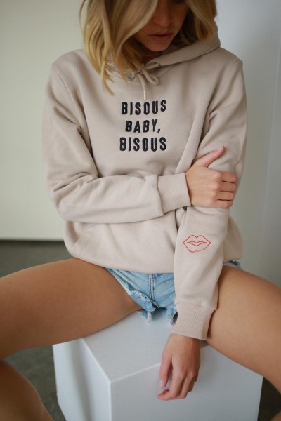 NISAWI Hoodie "Bisous Baby"