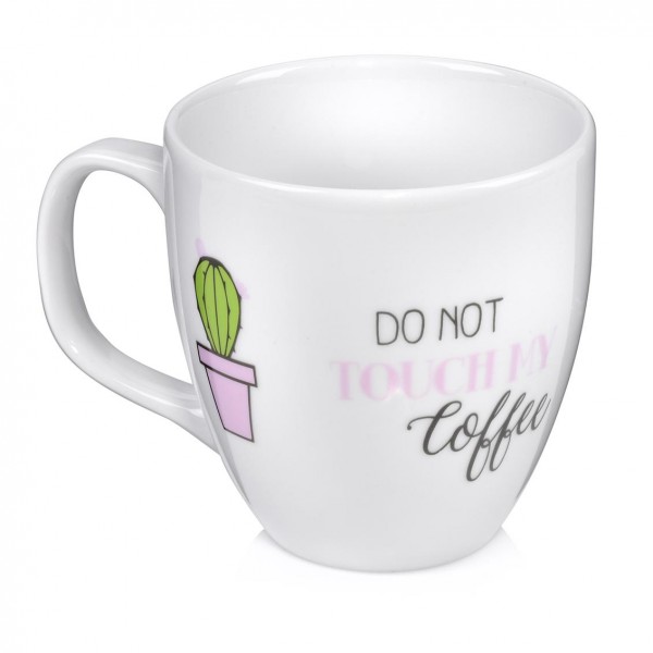 Becher "Do not touch my coffee"