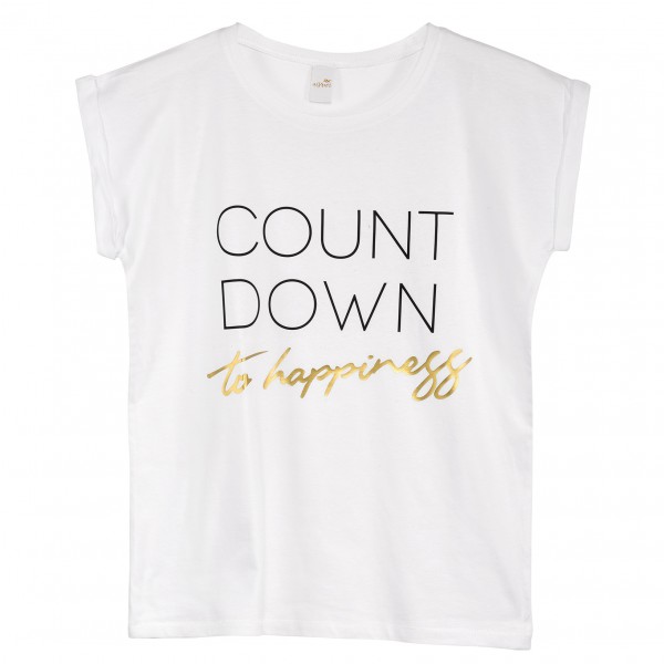 T-Shirt "Countdown to Happiness”